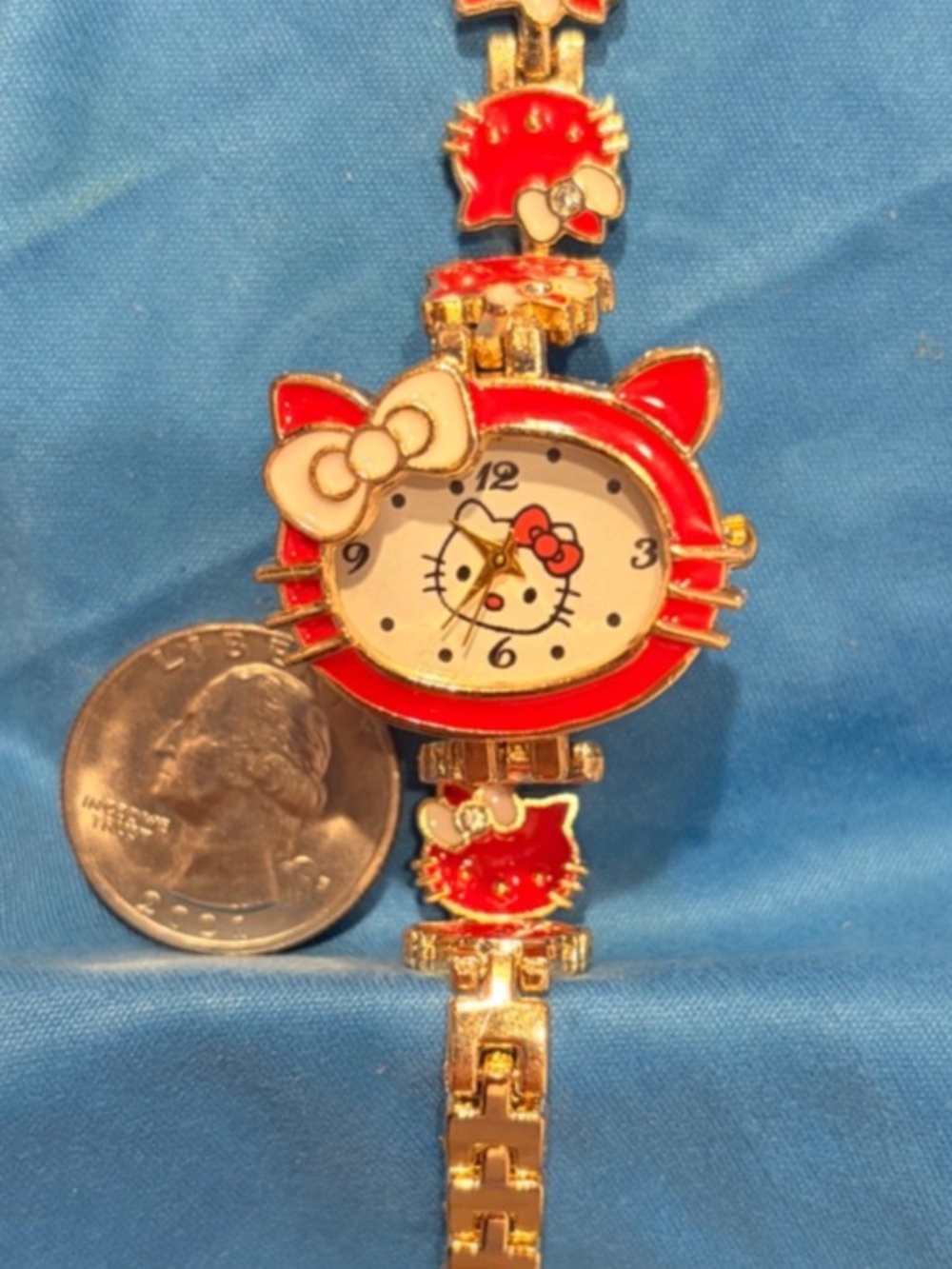 Hello Kitty Watch - New, Red Color, 8” #206500713669